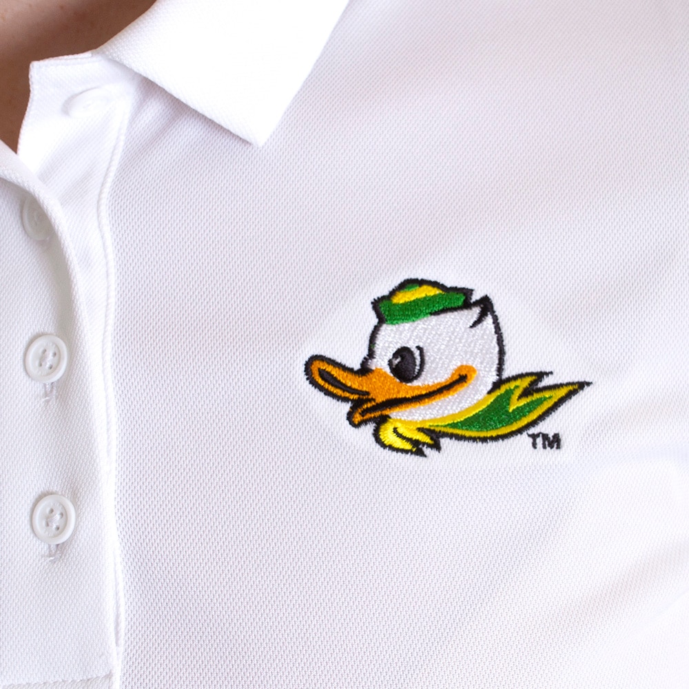 Oregon ducks golf polo best sale